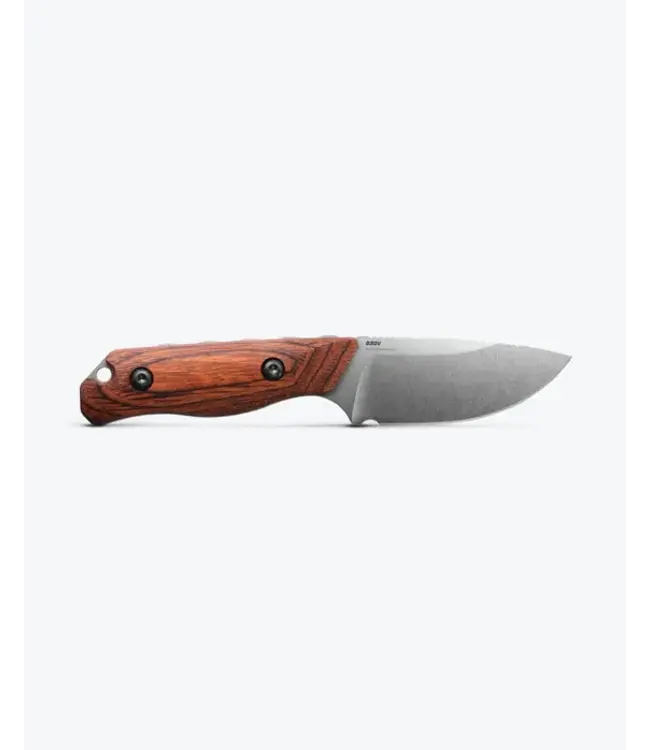 Benchmade Hidden Canyon Hunter Knife - Stabilized Wood | Drop-point