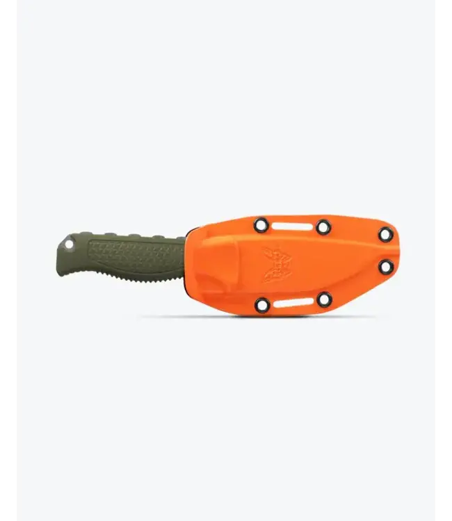 Benchmade Steep Country Knife - Dark Olive Santoprene | Drop-point