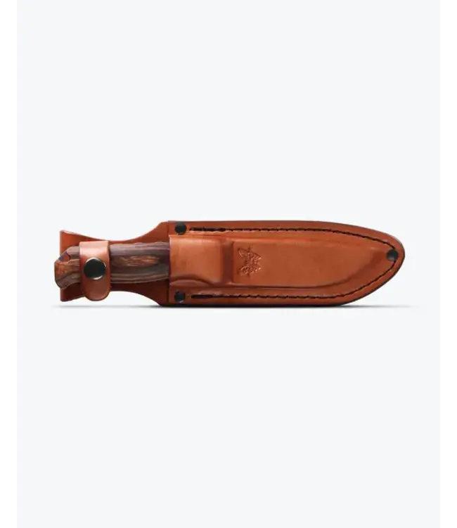 Benchmade Saddle Mountain Skinner Knife - Stabilized Wood | Drop-point