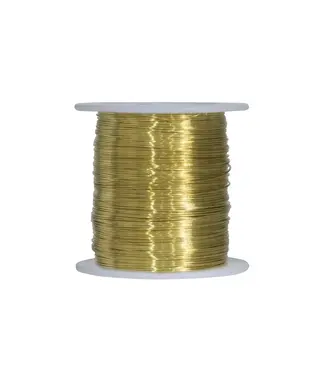 BACKWOODS Backwoods Rabbit Snare Wire - Brass | 1 lb | 22 Gauge