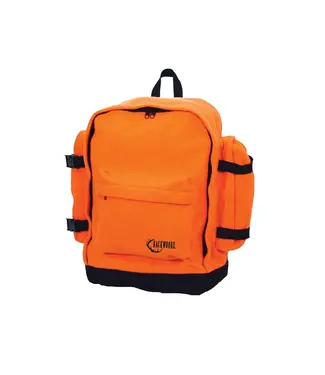 Backwoods Orange Backpack - Silent Fleece | 25L