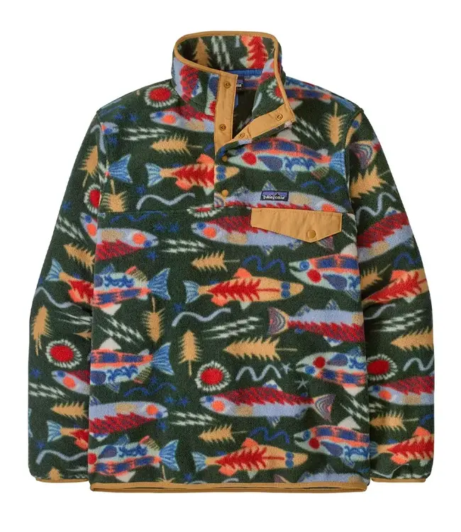 Patagonia Men's Lightweight Synchilla Snap-T Fleece Pullover Sweater