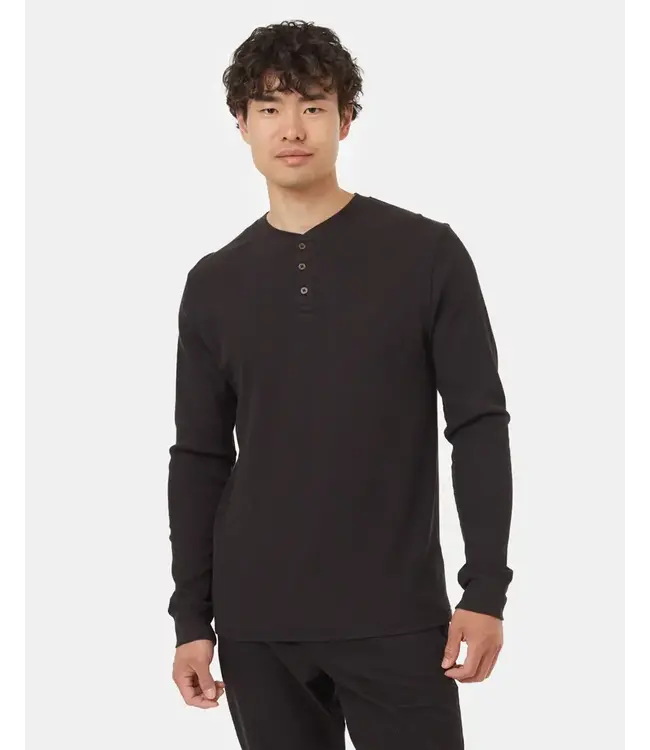 Tentree Men's Freemont TreeWaffle Henley Longsleeve