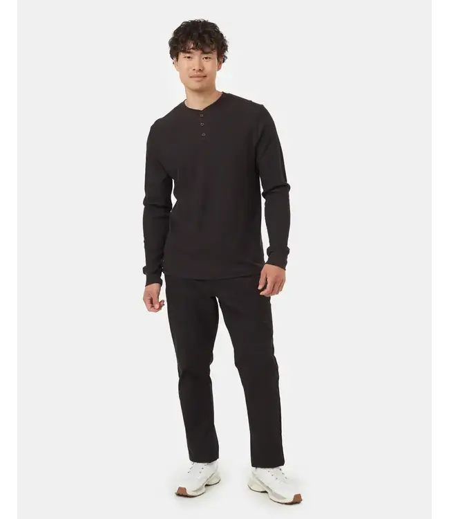 Tentree Men's Freemont TreeWaffle Henley Longsleeve