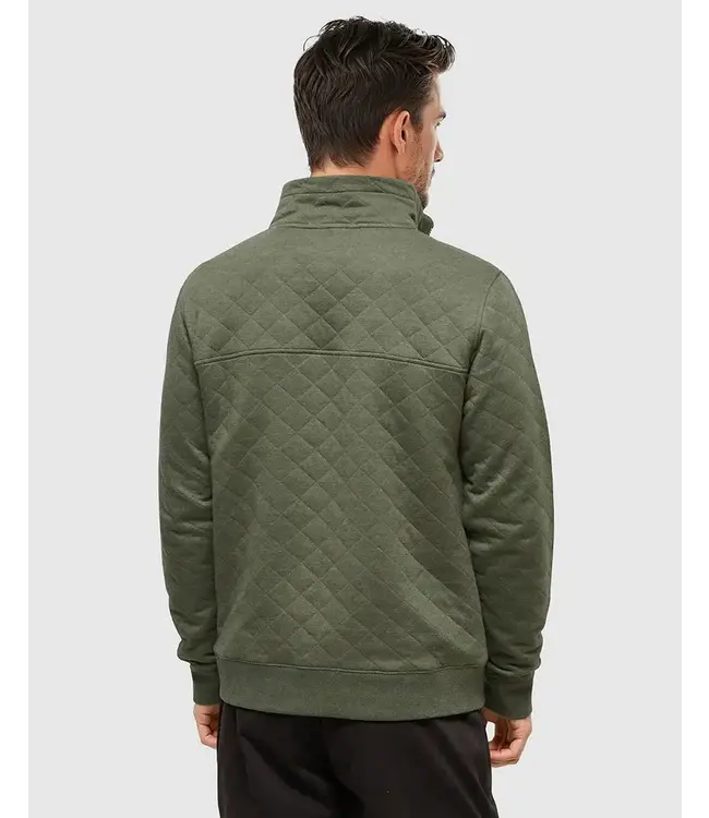 Tentree Men's Begbie Mock Neck Full Front Zip Sweatshirt