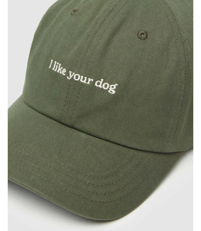 Tentree Slogan Peak Low Profile Embroidered Baseball Cap