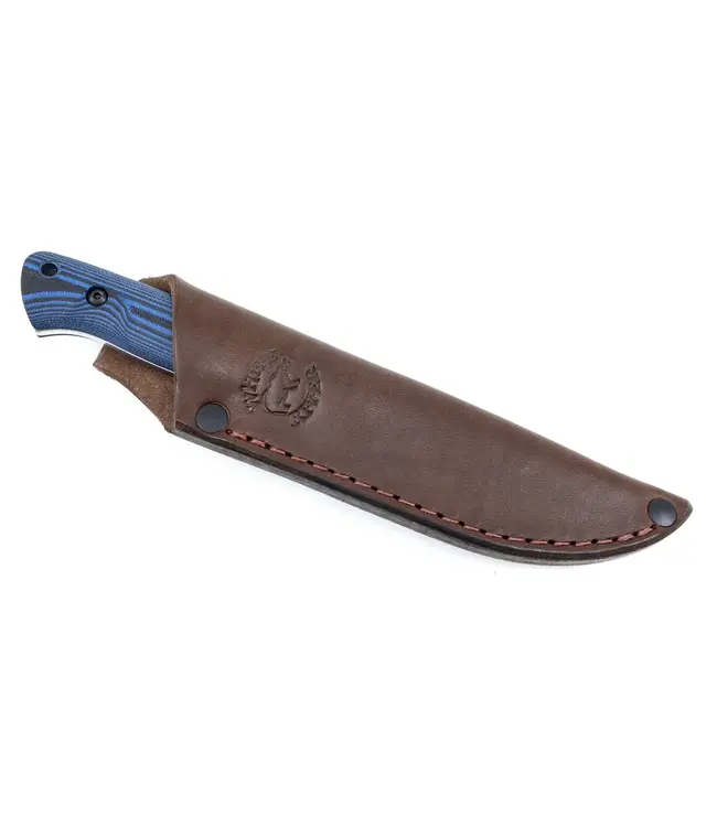White River Jason Fry Utility Hunter Knife - Blue/Black G10