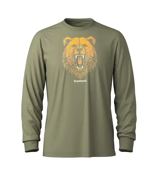 Smartwool Geometric Bear Long Sleeve Graphic Tee