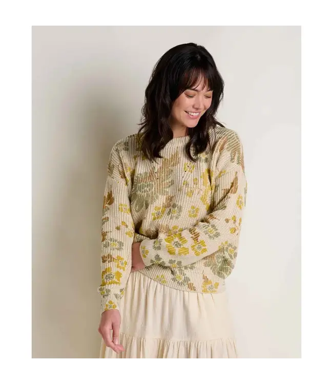 Toad & Co Women's Bianca Pattern Crew Sweater