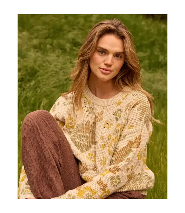 Toad & Co Women's Bianca Pattern Crew Sweater