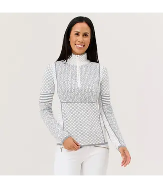 KRIMSON KLOVER Krimson Klover Women's Pow 100% Merino Zip Neck Sweater