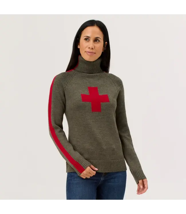 Krimson Klover Women's Geneva 100% Merino Turtleneck