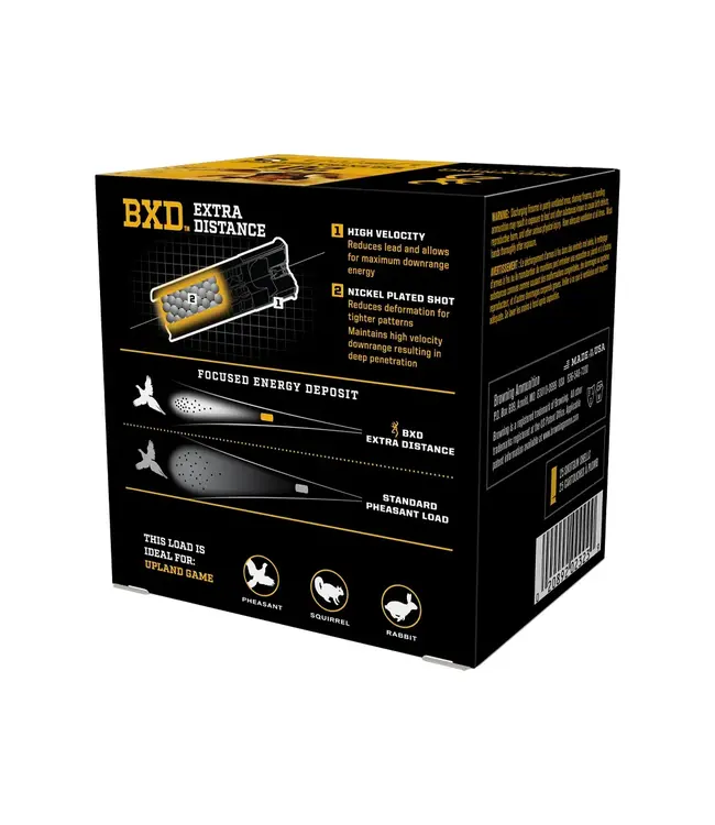 Browning BXD Upland Ammo - 20 Gauge, 3"