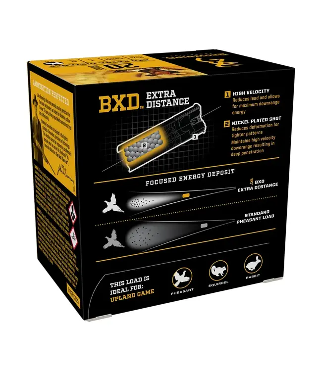 Browning BXD Upland Ammo - 20 Gauge, 2.75"