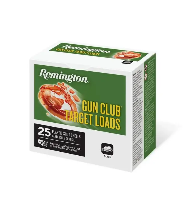 Remington Gun Club Ammunition - 20 Gauge, 9 Shot, 2-3/4 in, 7/8 oz, 1200 fps