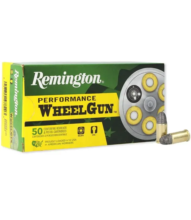 Remington Performance WheelGun Ammunition - 32 S&W, 88 Grain, Lead Round Nose, 680 fps