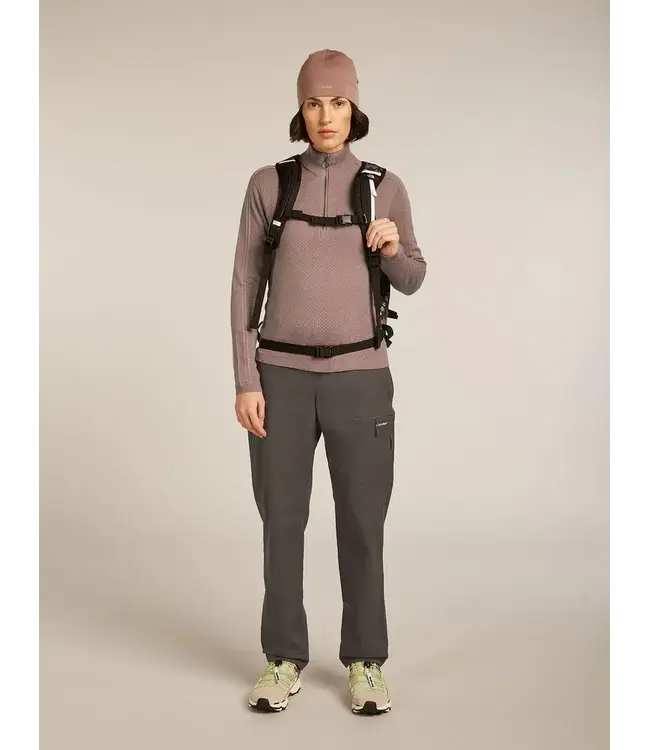 Icebreaker Women's Merino icebreaker Anniversary Original Long Sleeve Half Zip Top