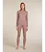 Icebreaker Women's Merino 260 Tech Vertex Long Sleeve Half Zip Thermal Top Delta Lines