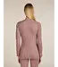 Icebreaker Women's Merino 260 Tech Vertex Long Sleeve Half Zip Thermal Top Delta Lines