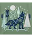 Life Is Good Women's Winter Wolf Short Sleeve Crusher Vee