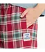 Life Is Good Women's Adirondack Red Holiday Plaid Classic Sleep Pant