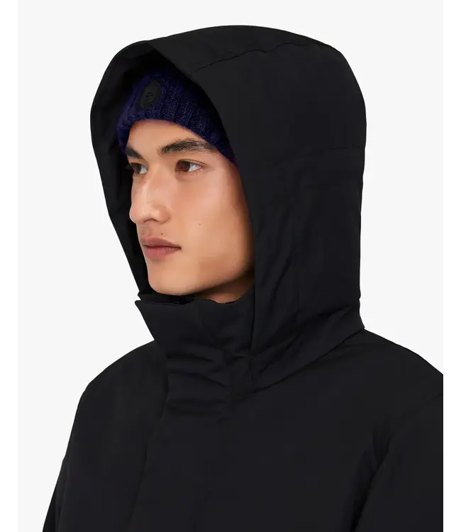 Quartz Co CHAMPLAIN Hooded Down Winter Jacket With Fur