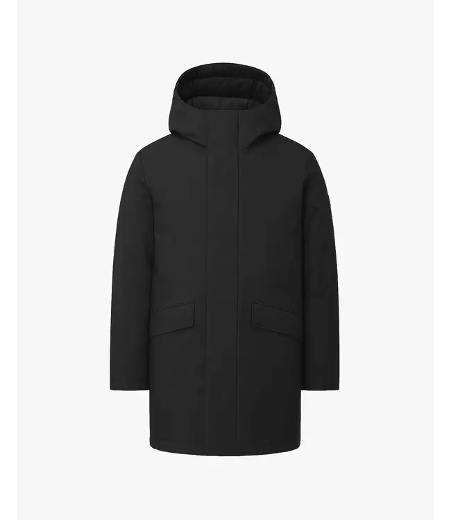 Quartz Co CHAMPLAIN Hooded Down Winter Jacket With Fur