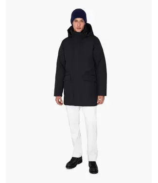 QUARTZ CO Quartz Co CHAMPLAIN Hooded Down Winter Jacket With Fur