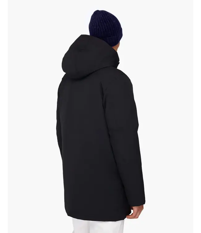 Quartz Co CHAMPLAIN Hooded Down Winter Jacket With Fur