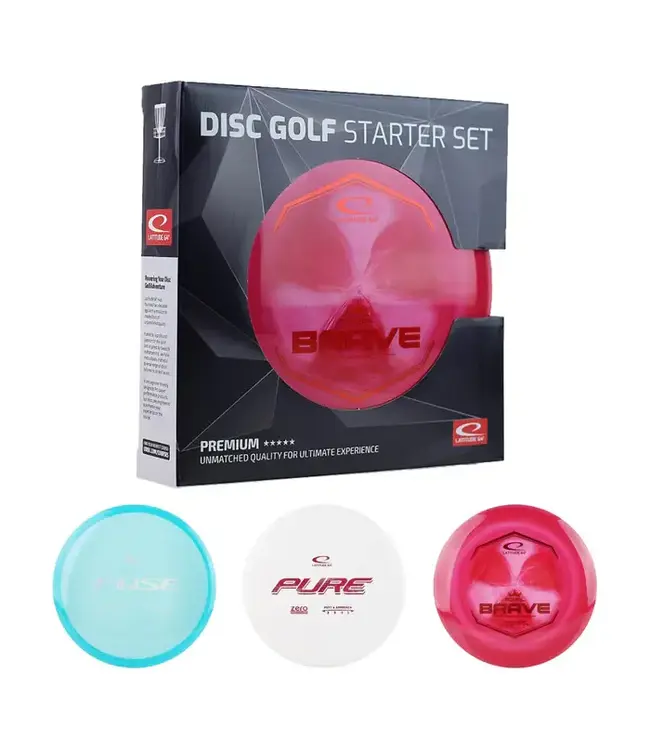 Latitude 64° Disc Golf Starter Set Premium