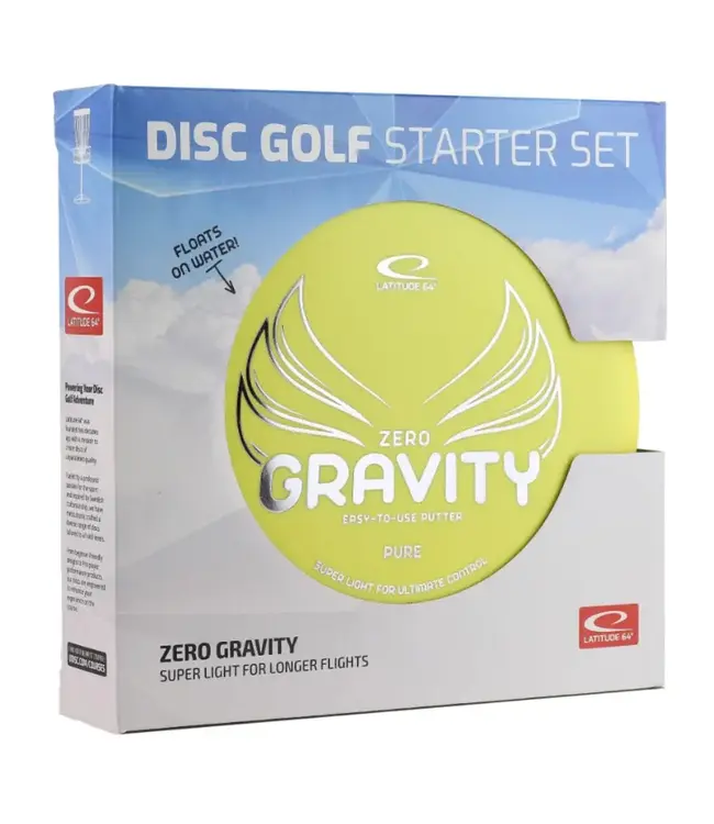 Latitude 64° Disc Golf Zero Gravity Starter Set