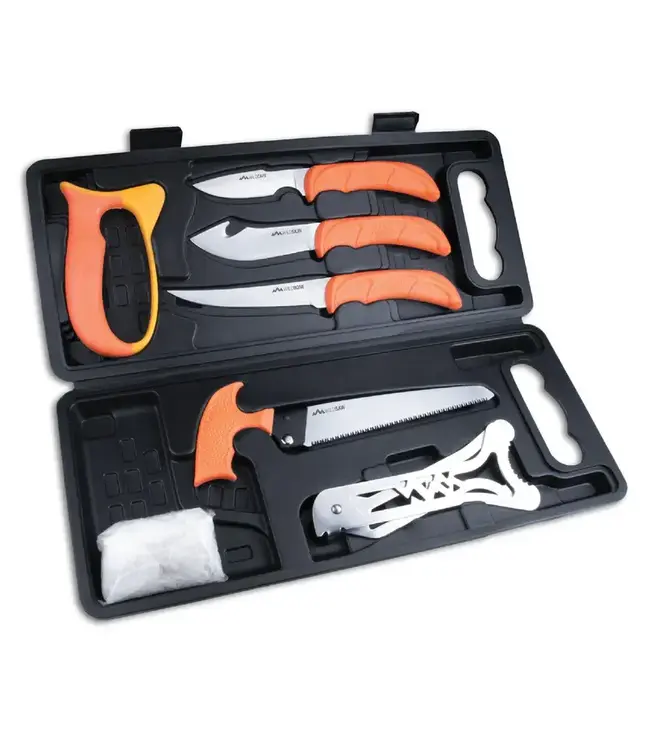 Outdoor Edge WildPak 8-Piece Game Processing Kit