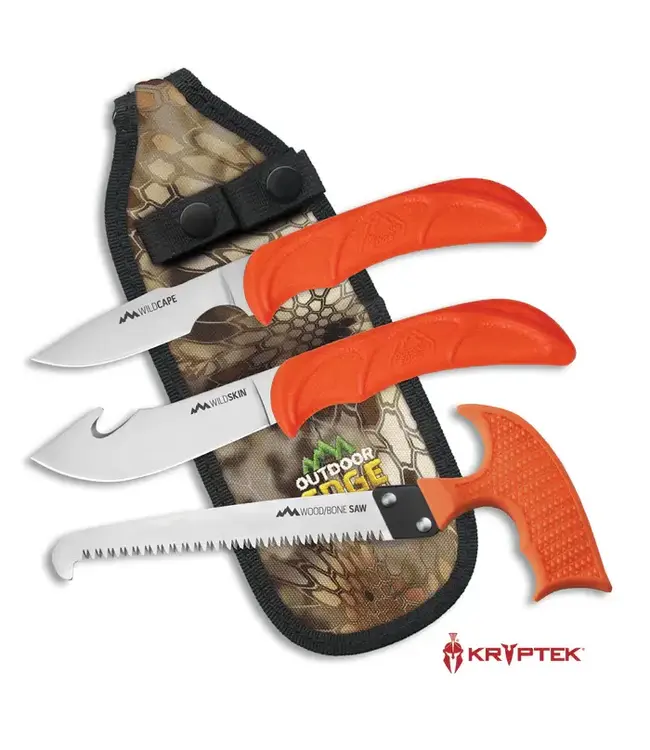 Outdoor Edge WildGuide 3-Piece Field Dressing Combo