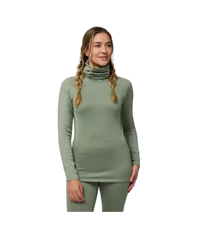 Kombi Women's RedHEAT PRO Grid Mock Base Layer Top