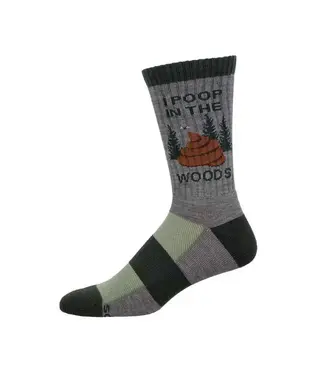 SOCK SMITH Sock Smith I Poop in the Woods Socks SOCK SMITH Sock Smith I Poop in the Woods Socks