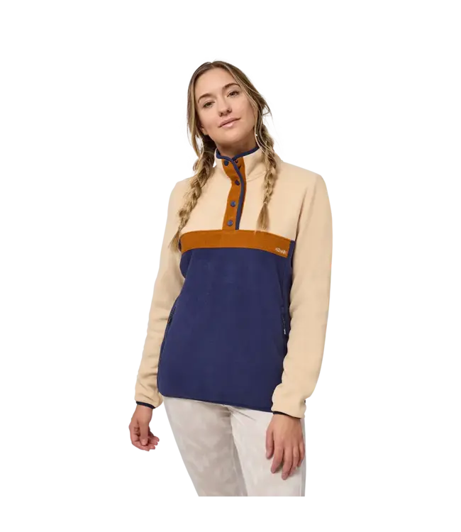 Kombi Women's Polartec Horizon Snap Fleece Sweater