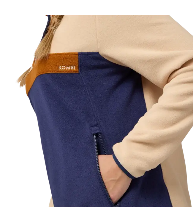 Kombi Women's Polartec Horizon Snap Fleece Sweater