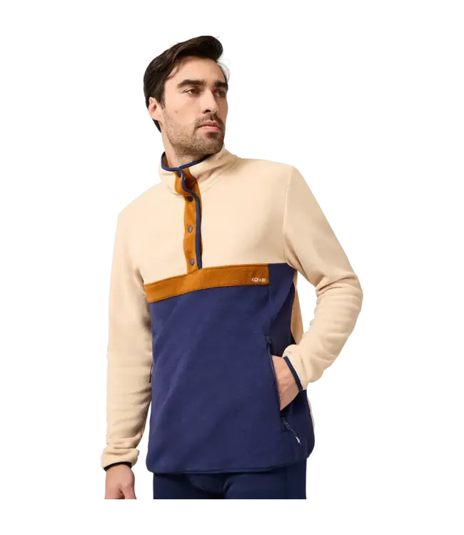 Kombi Men's Polartec Horizon Snap Fleece Sweater