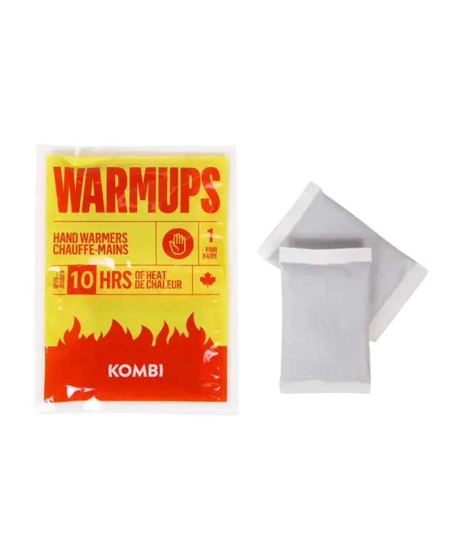 Kombi Pack of Hand + Toe Warmers - Five Pairs