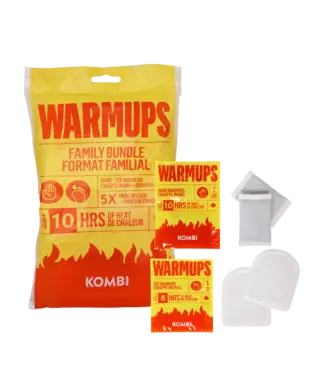 KOMBI Kombi Pack of Hand + Toe Warmers - Five Pairs