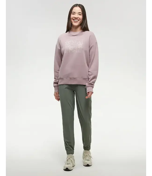 TenTree Plant Club Crew Neck Graphic Sweatershirt