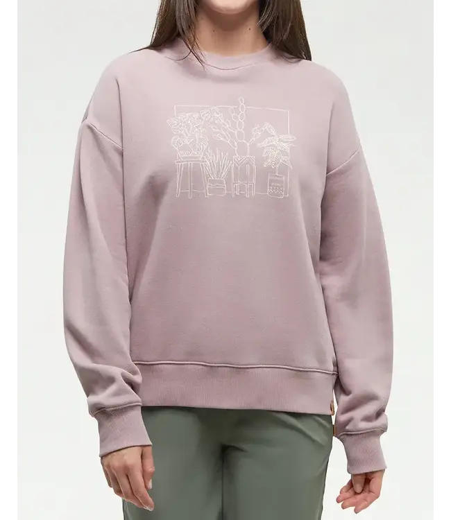 TenTree Plant Club Crew Neck Graphic Sweatershirt