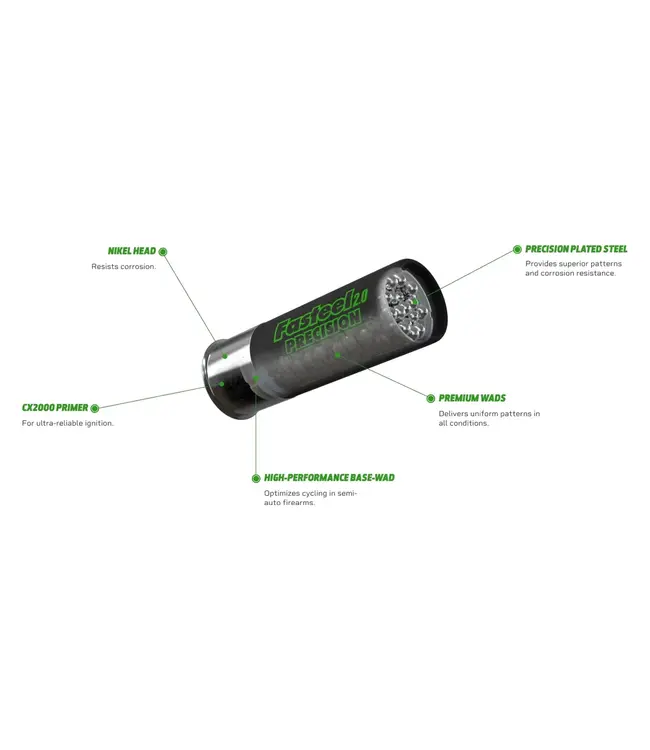 Kent Fasteel 2.0 Ammunition - 12 GA, 3", 1-1/8 oz, 1560 FPS, #4