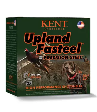 KENT CARTRIDGE Kent Upland Fasteel Ammunition - 12GA, 2-3/4", 1-1/8 oz, 1400 FPS, #7