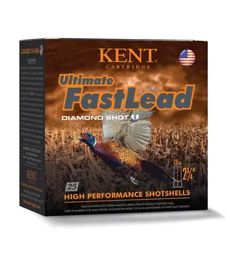 KENT CARTRIDGE Kent Ultimate FastLead Ammunition - 12GA, 2-3/4", 1-1/2 oz, 1415 FPS, #6
