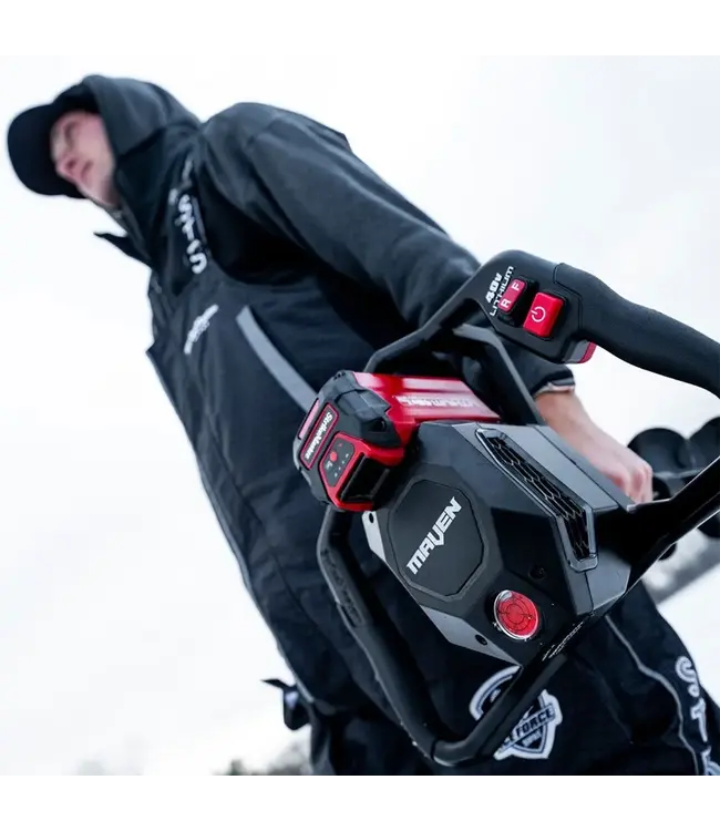 Strike Master Maven Ice Auger- 8", 40v