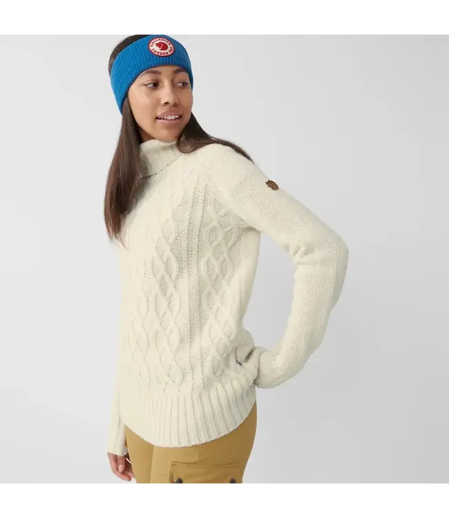 Fjallraven Women's Övik Cable Knit Roller Neck
