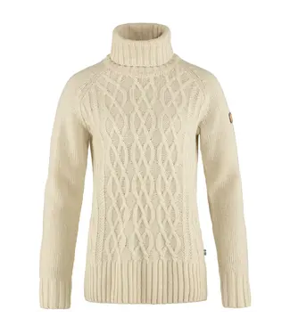 FJALLRAVEN Fjallraven Women's Övik Cable Knit Roller Neck