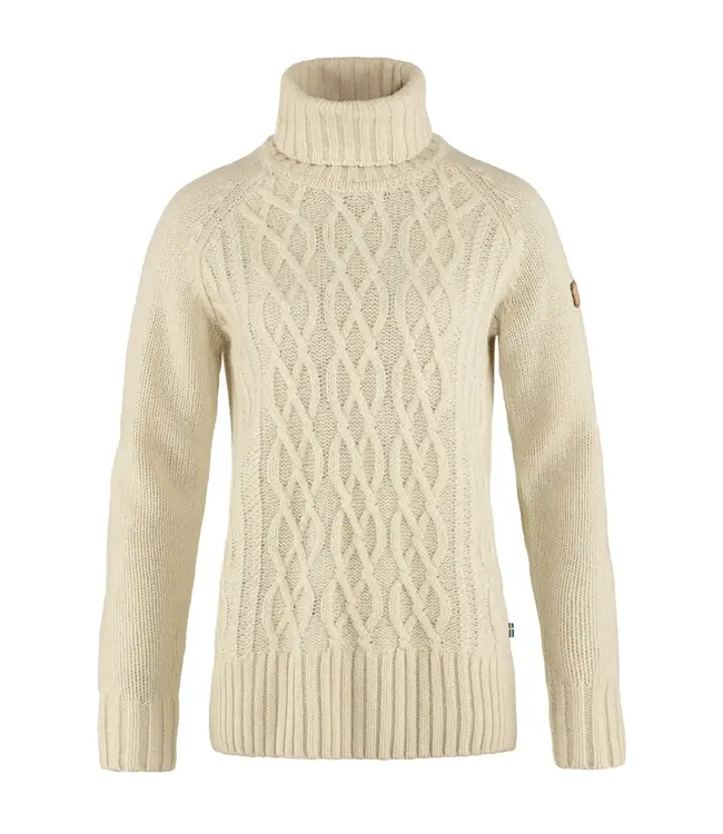 Fjallraven Women's Övik Cable Knit Roller Neck