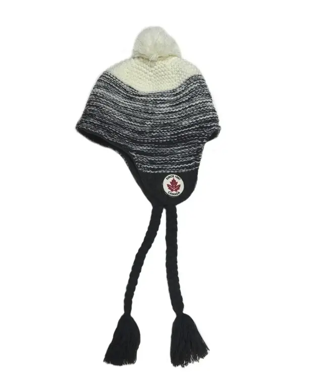 Crown Cap Knit Earflap Canada Cap